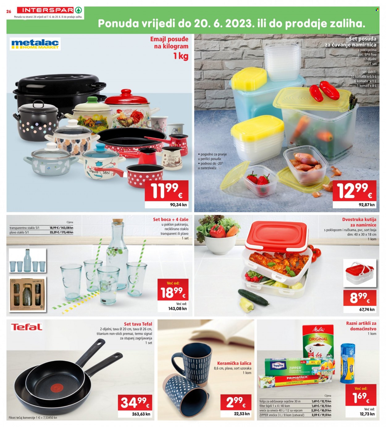 INTERSPAR katalog - 07.06.2023. - 13.06.2023. Stranica 26