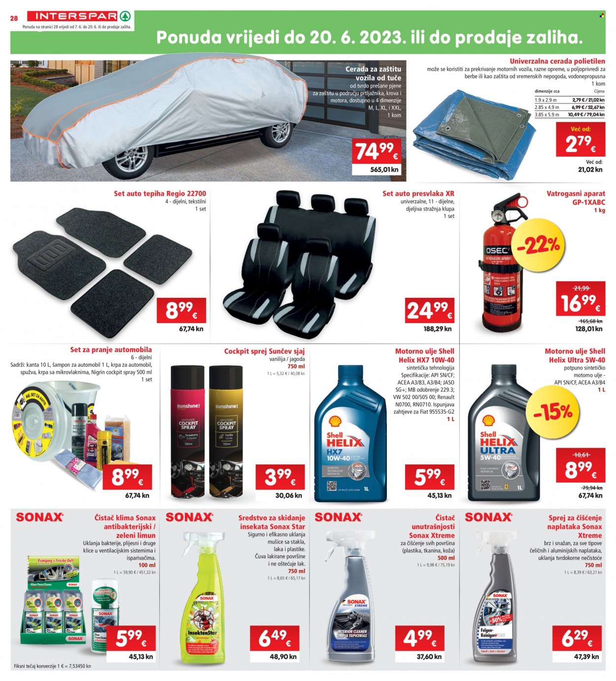 INTERSPAR katalog - 07.06.2023. - 13.06.2023. Stranica 28