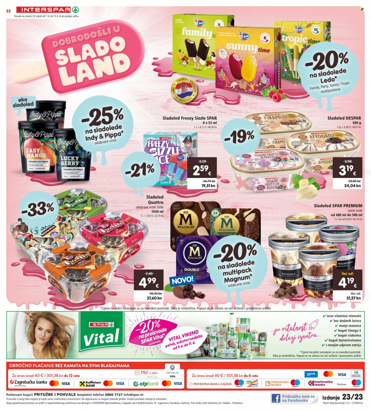 INTERSPAR katalog - 07.06.2023. - 13.06.2023. Stranica 32