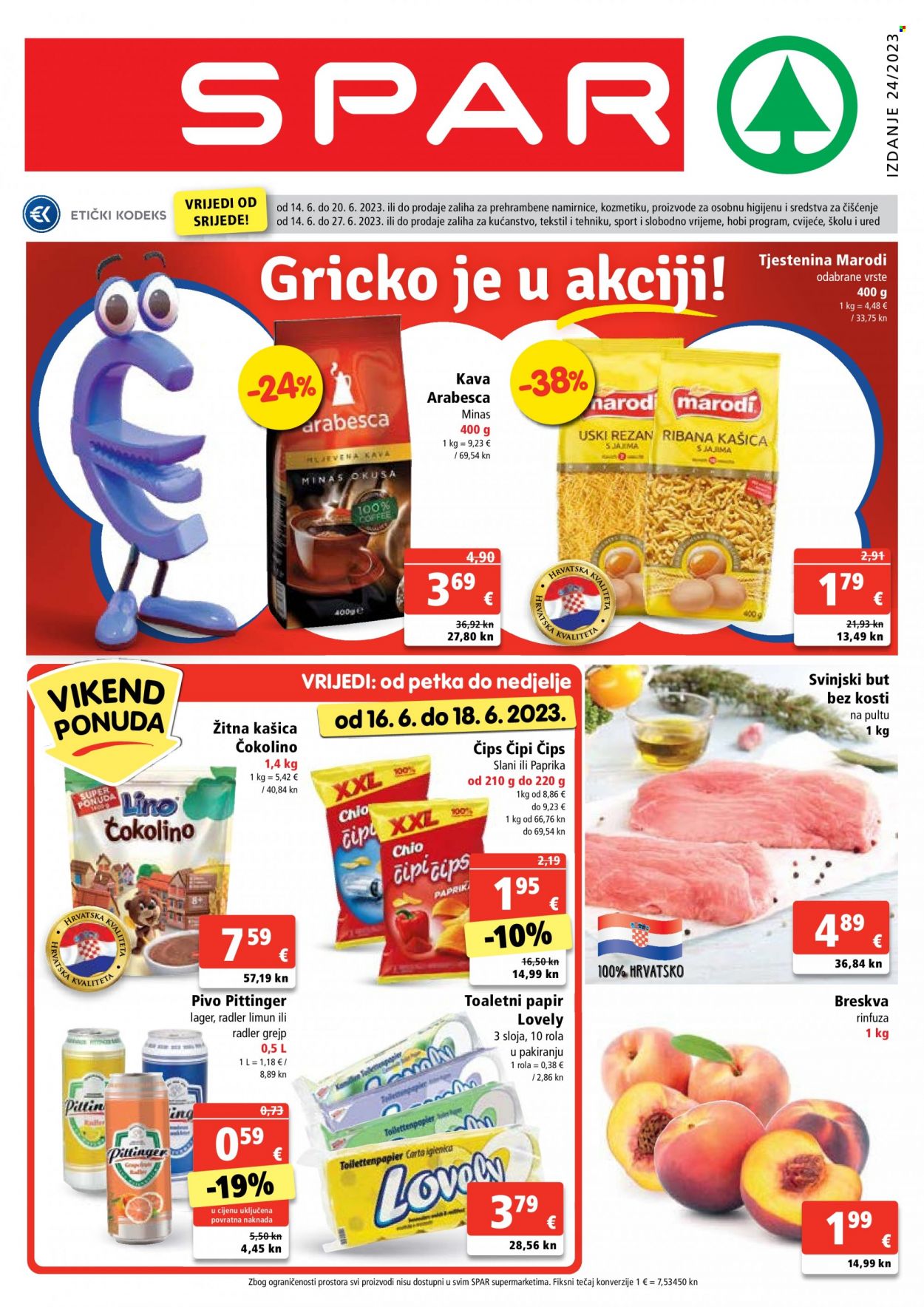 SPAR katalog - 14.06.2023. - 20.06.2023. Stranica 1