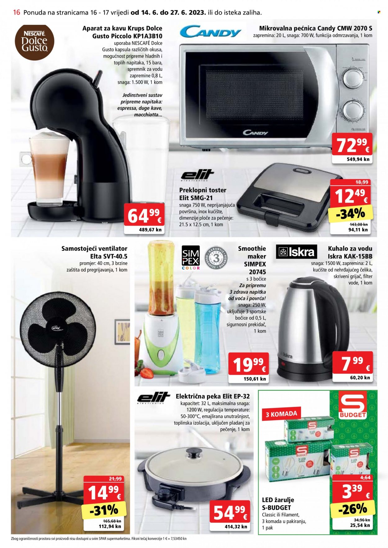 SPAR katalog - 14.06.2023. - 20.06.2023. Stranica 16