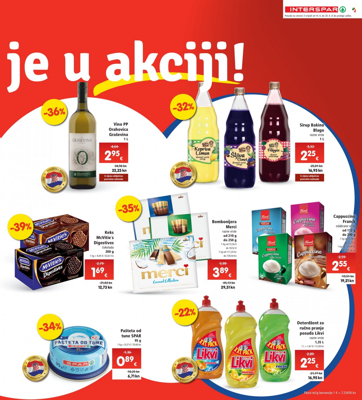 INTERSPAR katalog - 14.06.2023. - 20.06.2023. Stranica 3