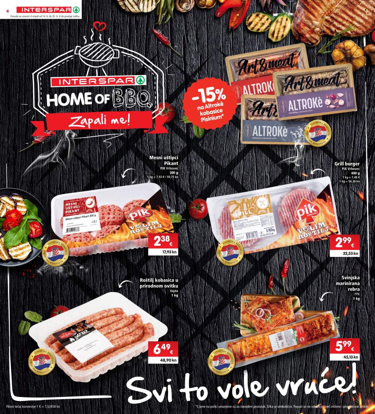 INTERSPAR katalog - 14.06.2023. - 20.06.2023. Stranica 4