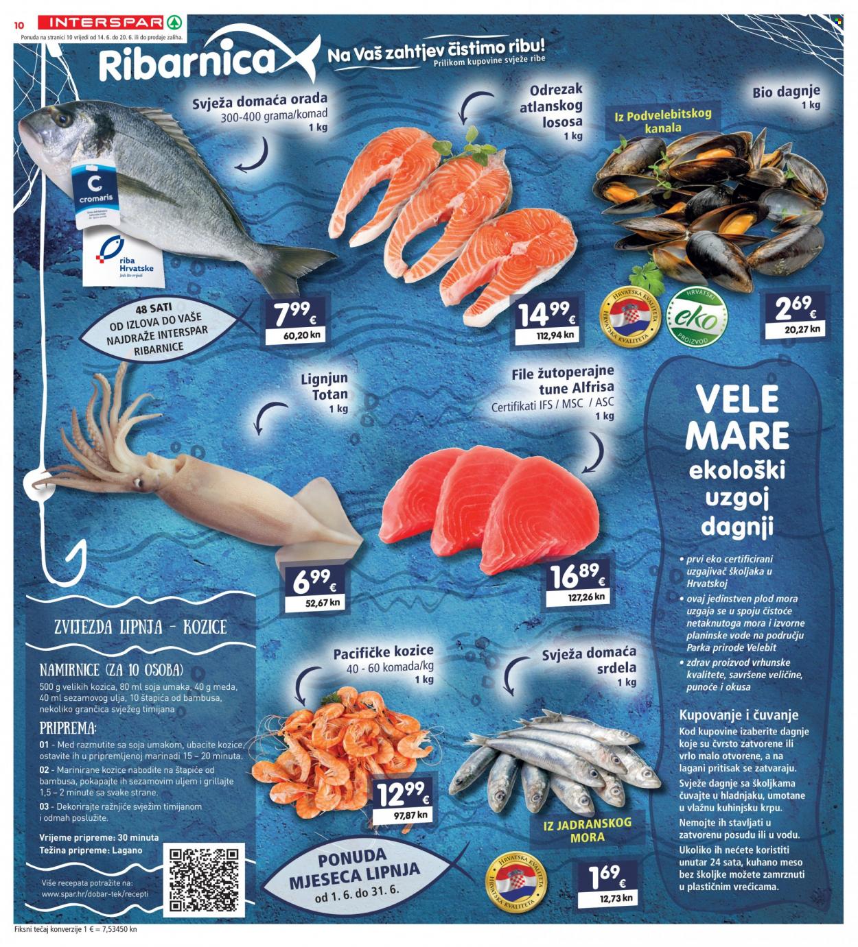 INTERSPAR katalog - 14.06.2023. - 20.06.2023. Stranica 10
