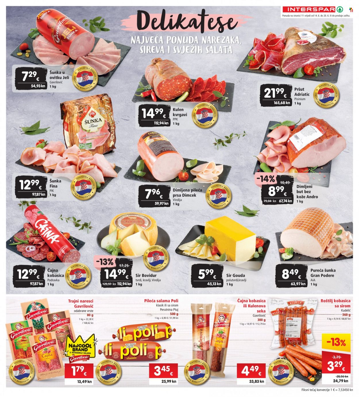 INTERSPAR katalog - 14.06.2023. - 20.06.2023. Stranica 11