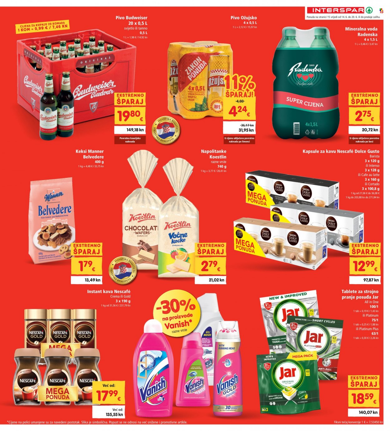 INTERSPAR katalog - 14.06.2023. - 20.06.2023. Stranica 15