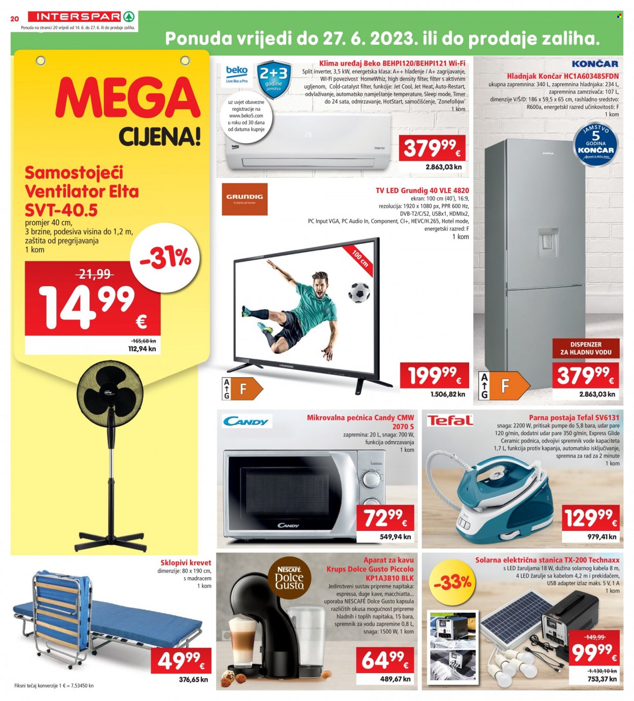 INTERSPAR katalog - 14.06.2023. - 20.06.2023. Stranica 20