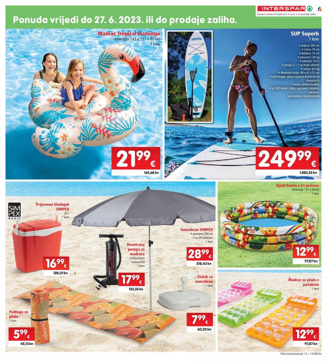 INTERSPAR katalog - 14.06.2023. - 20.06.2023. Stranica 23