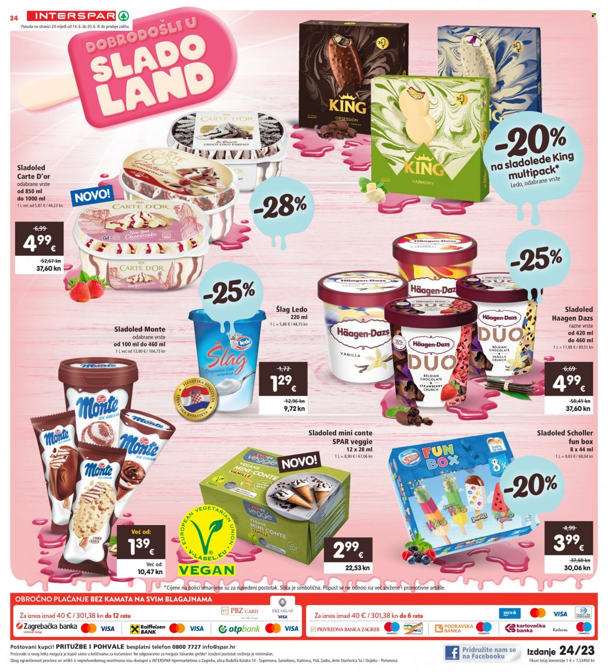 INTERSPAR katalog - 14.06.2023. - 20.06.2023. Stranica 24
