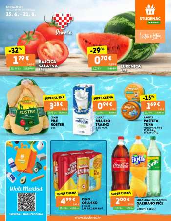Prospekte Studenac - 15.06.2023 - 21.06.2023.