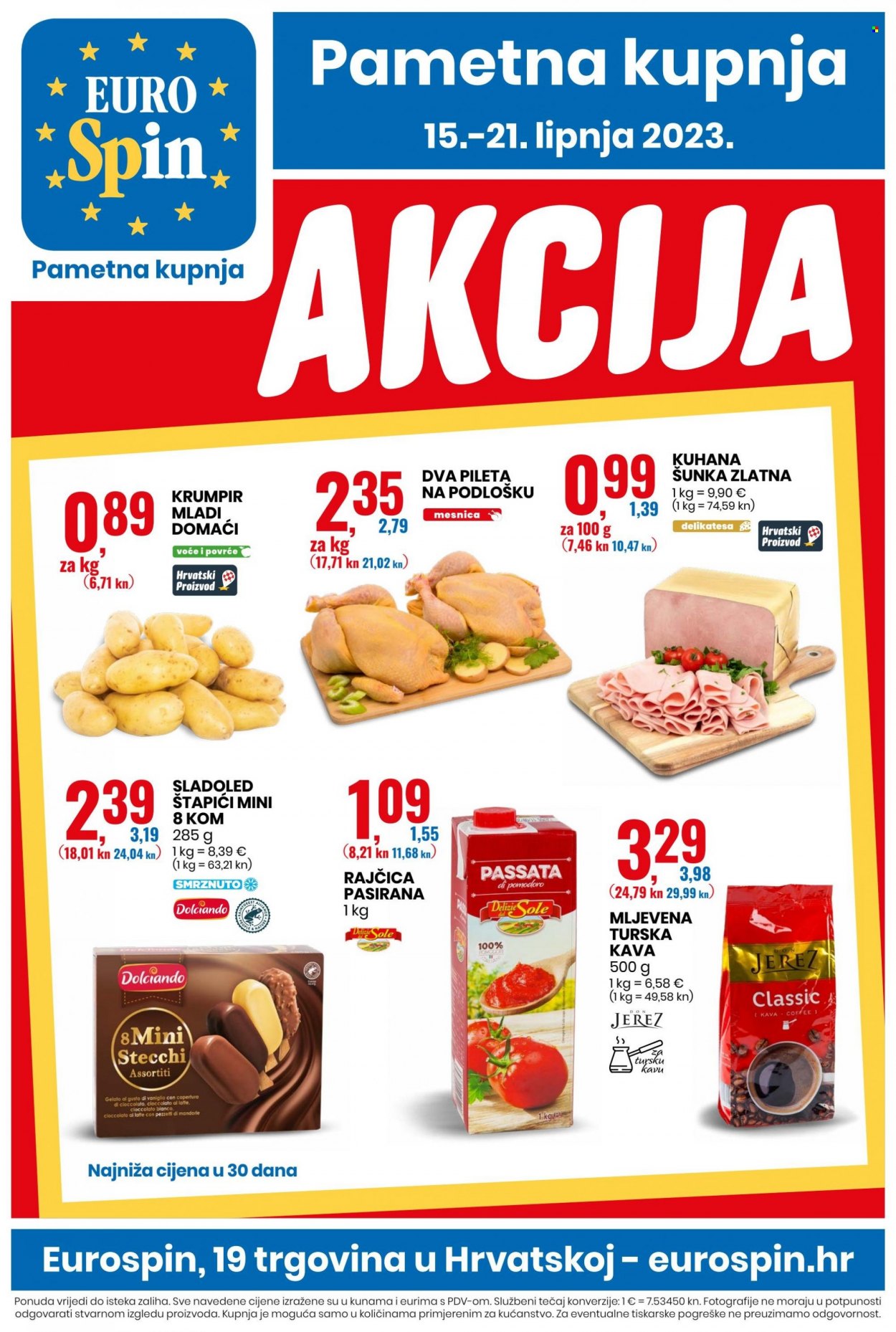 Eurospin katalog - 15.06.2023. - 21.06.2023. Stranica 1