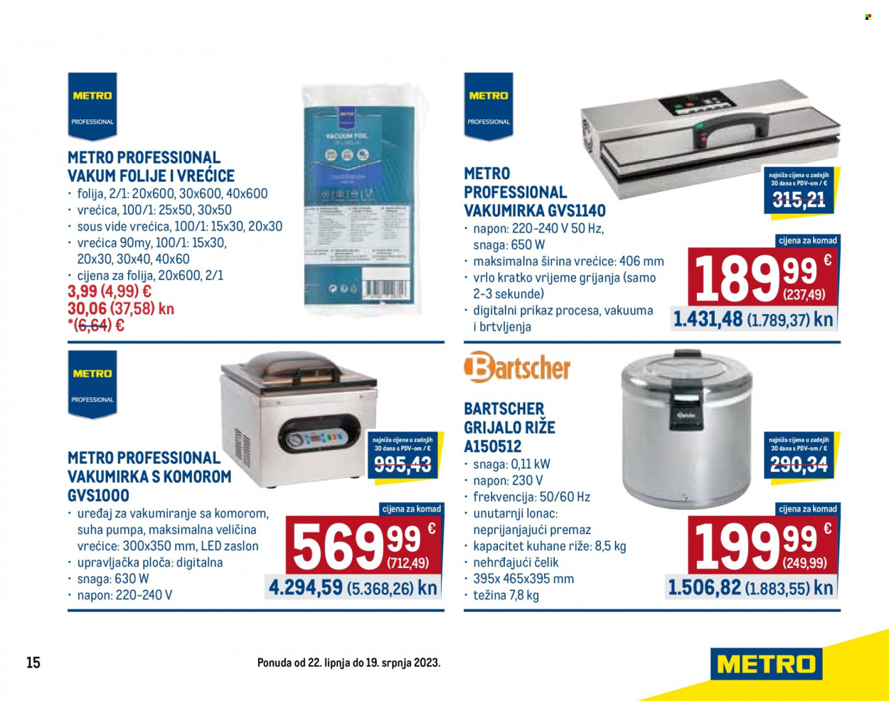 Metro katalog - 22.06.2023. - 19.07.2023. Stranica 15