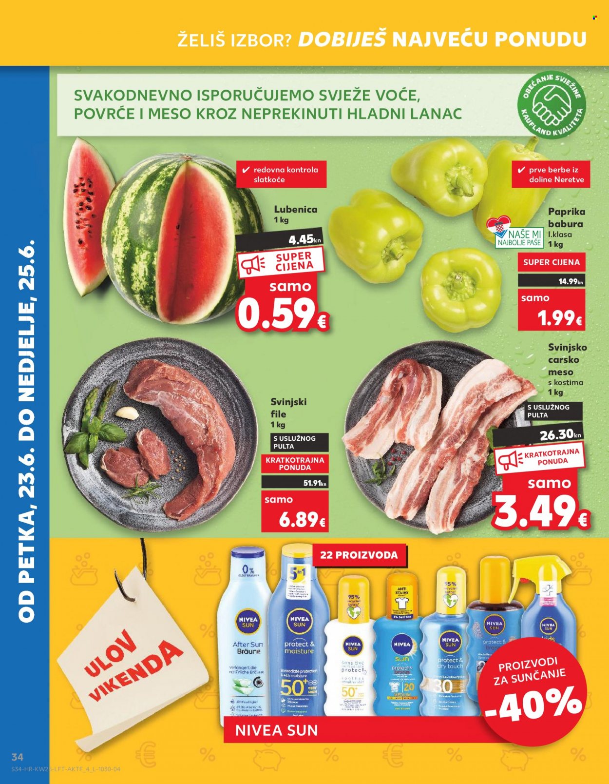 Kaufland katalog - 21.06.2023. - 27.06.2023. Stranica 34