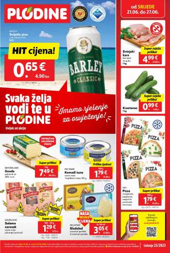 Plodine katalog - 21.06.2023. - 27.06.2023.