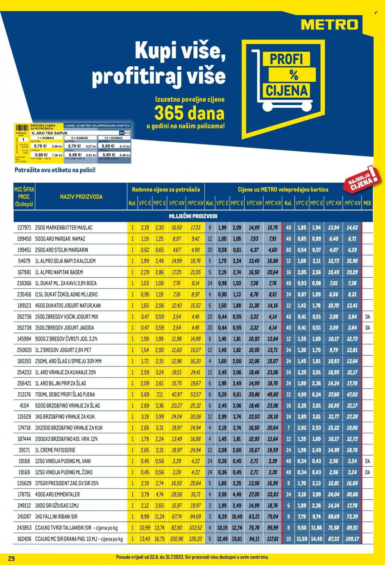 Metro katalog - 22.06.2023. - 31.07.2023. Stranica 29