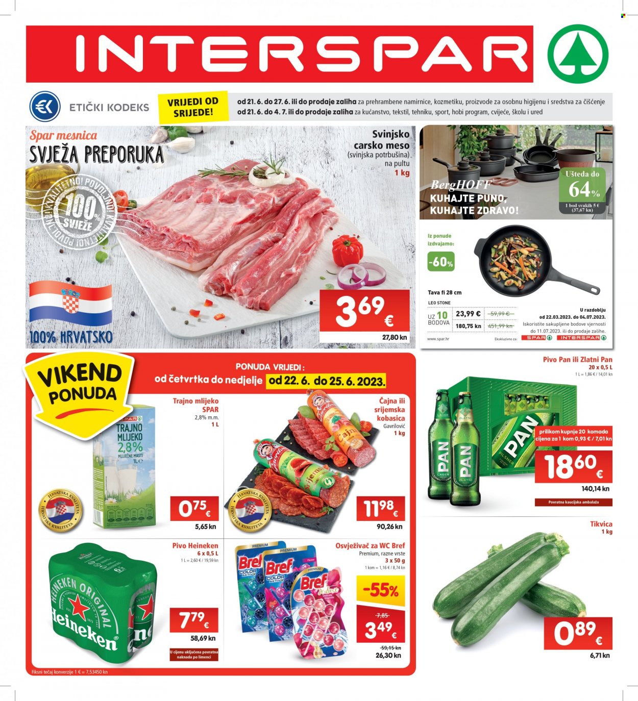 INTERSPAR katalog - 21.06.2023. - 27.06.2023. Stranica 1