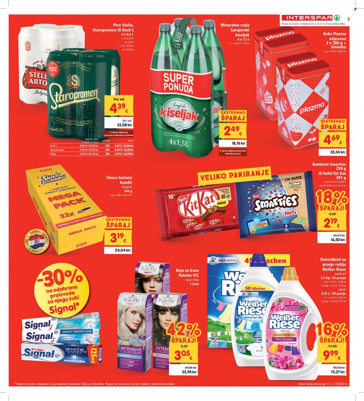 INTERSPAR katalog - 21.06.2023. - 27.06.2023. Stranica 3