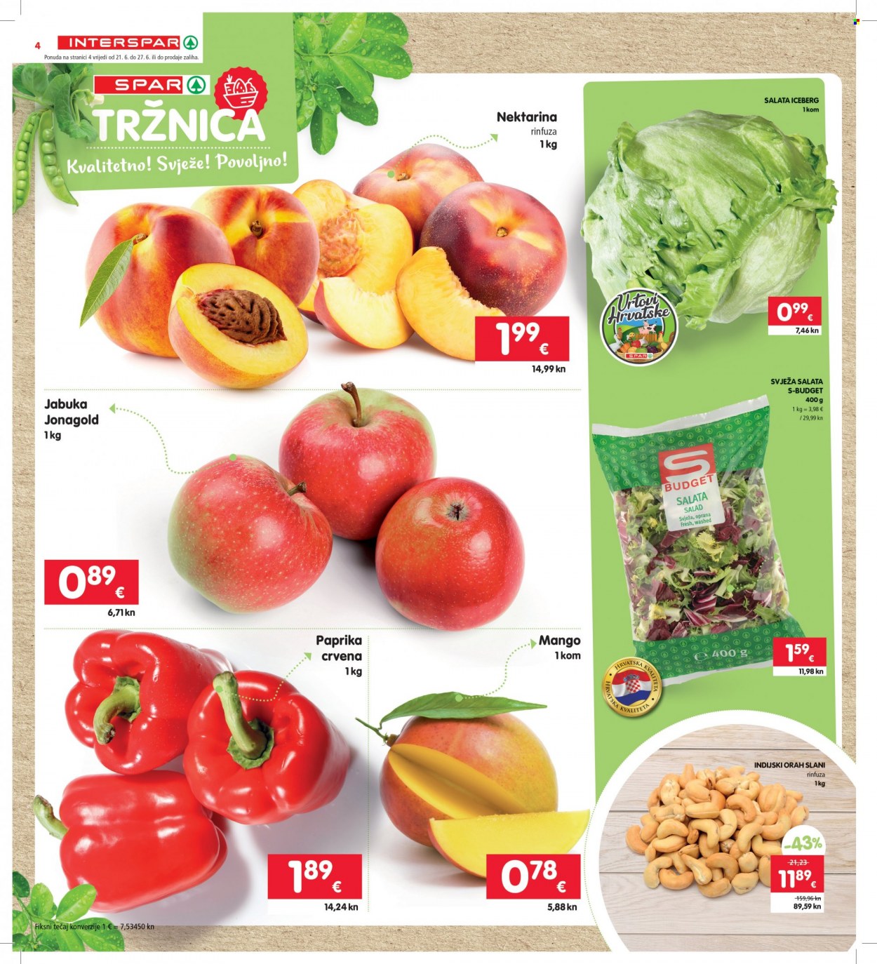 INTERSPAR katalog - 21.06.2023. - 27.06.2023. Stranica 4