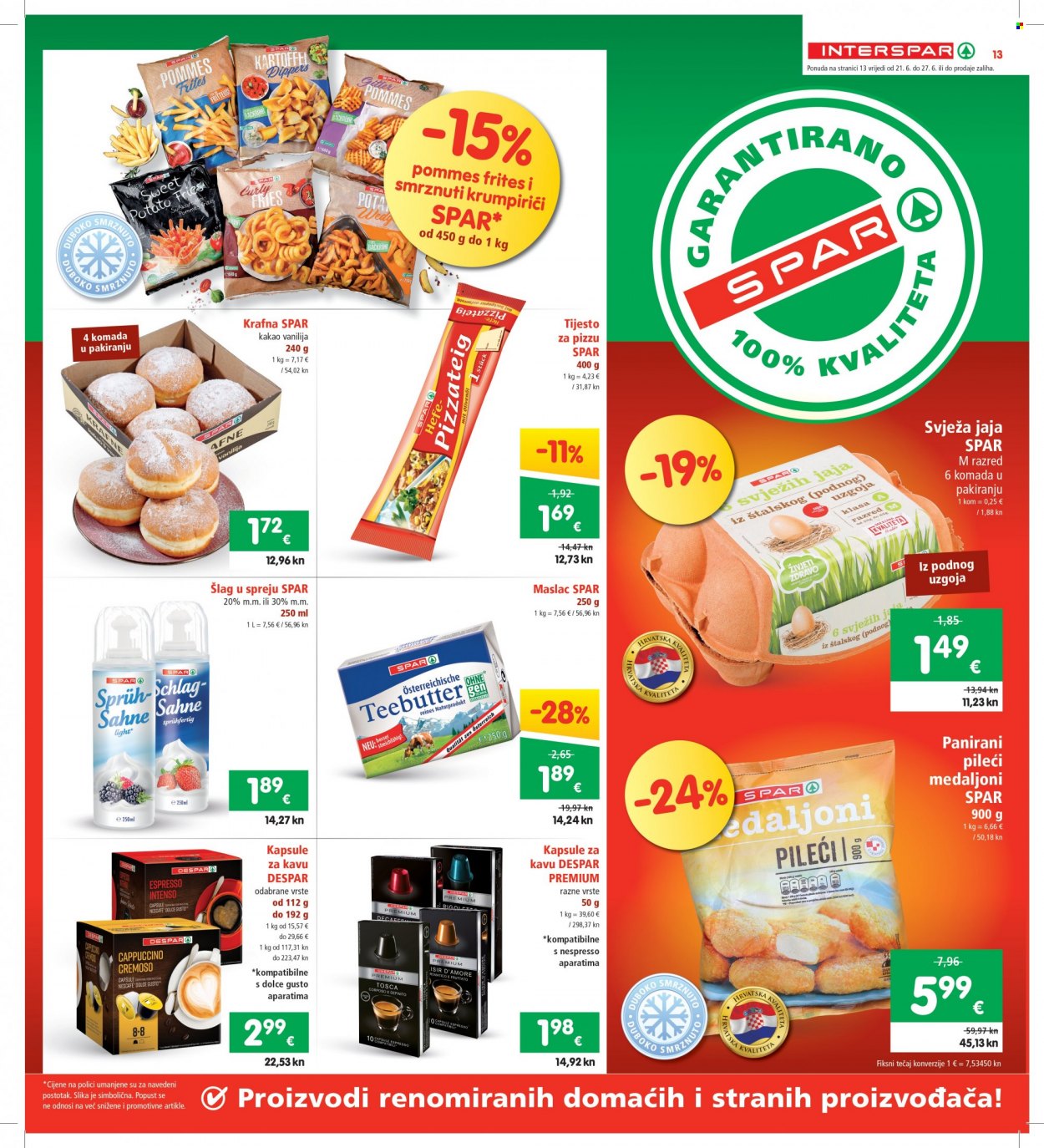 INTERSPAR katalog - 21.06.2023. - 27.06.2023. Stranica 13