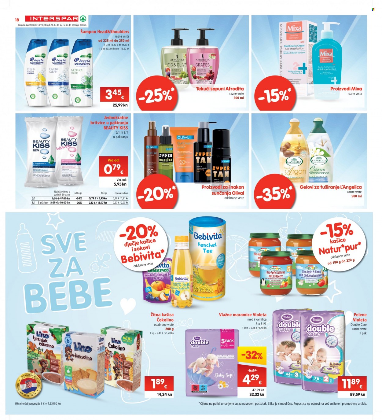 INTERSPAR katalog - 21.06.2023. - 27.06.2023. Stranica 18