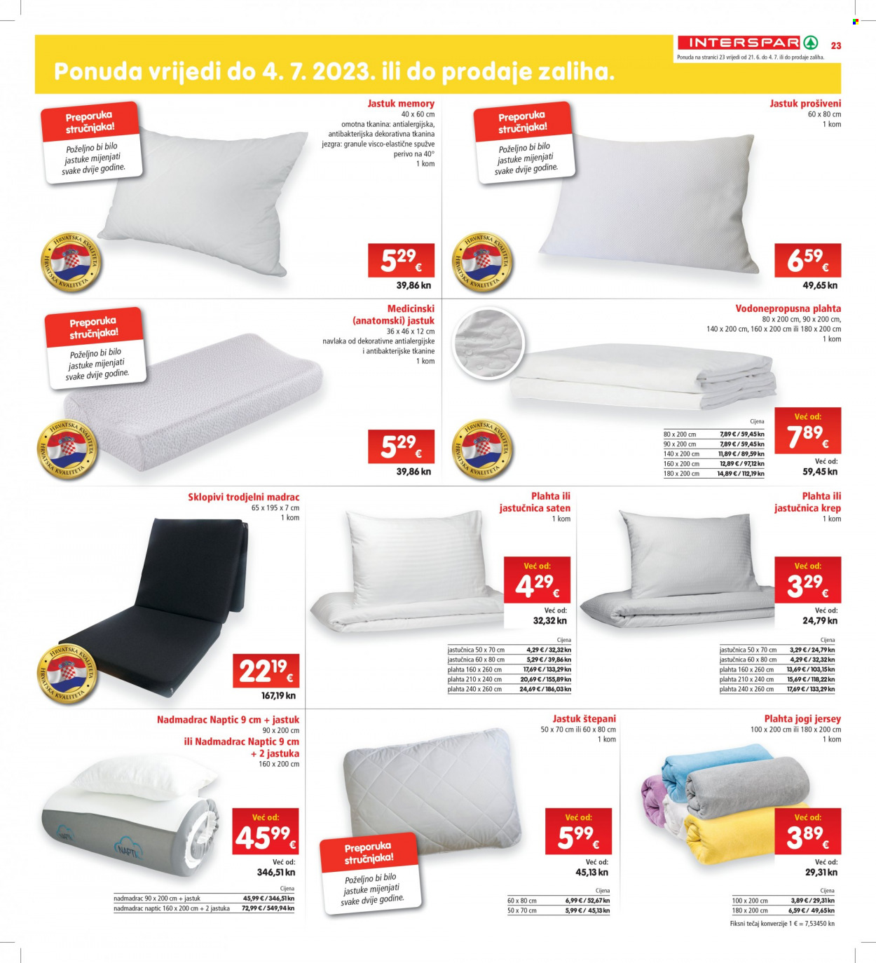 INTERSPAR katalog - 21.06.2023. - 27.06.2023. Stranica 23