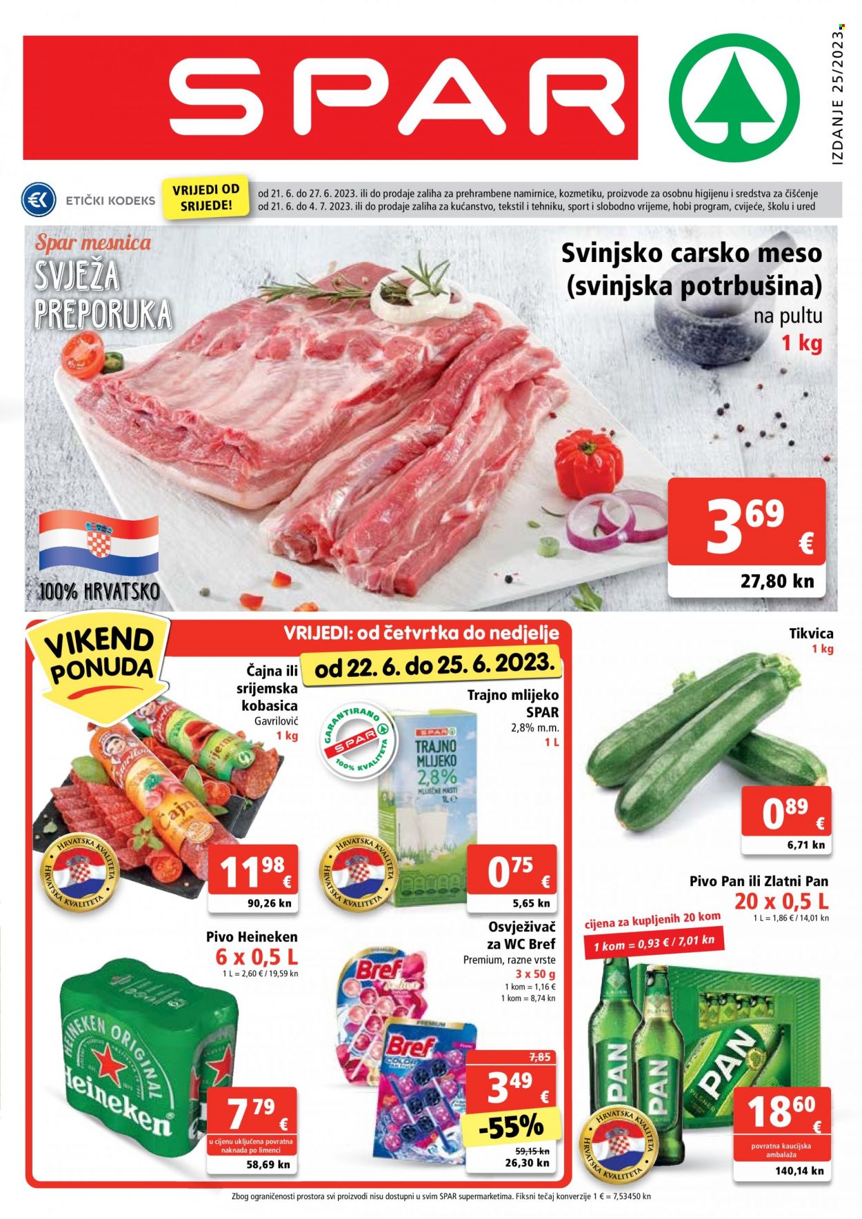 SPAR katalog - 21.06.2023. - 27.06.2023. Stranica 1