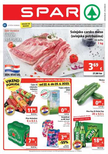 SPAR katalog - 21.06.2023. - 27.06.2023.