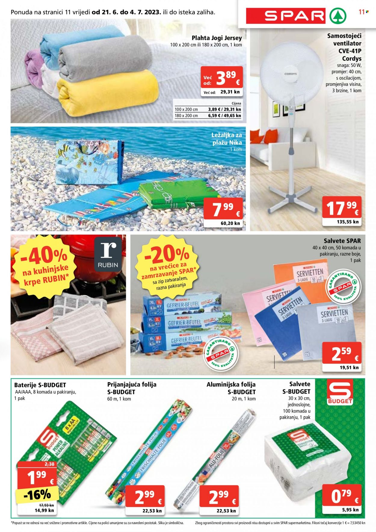 SPAR katalog - 21.06.2023. - 27.06.2023. Stranica 11