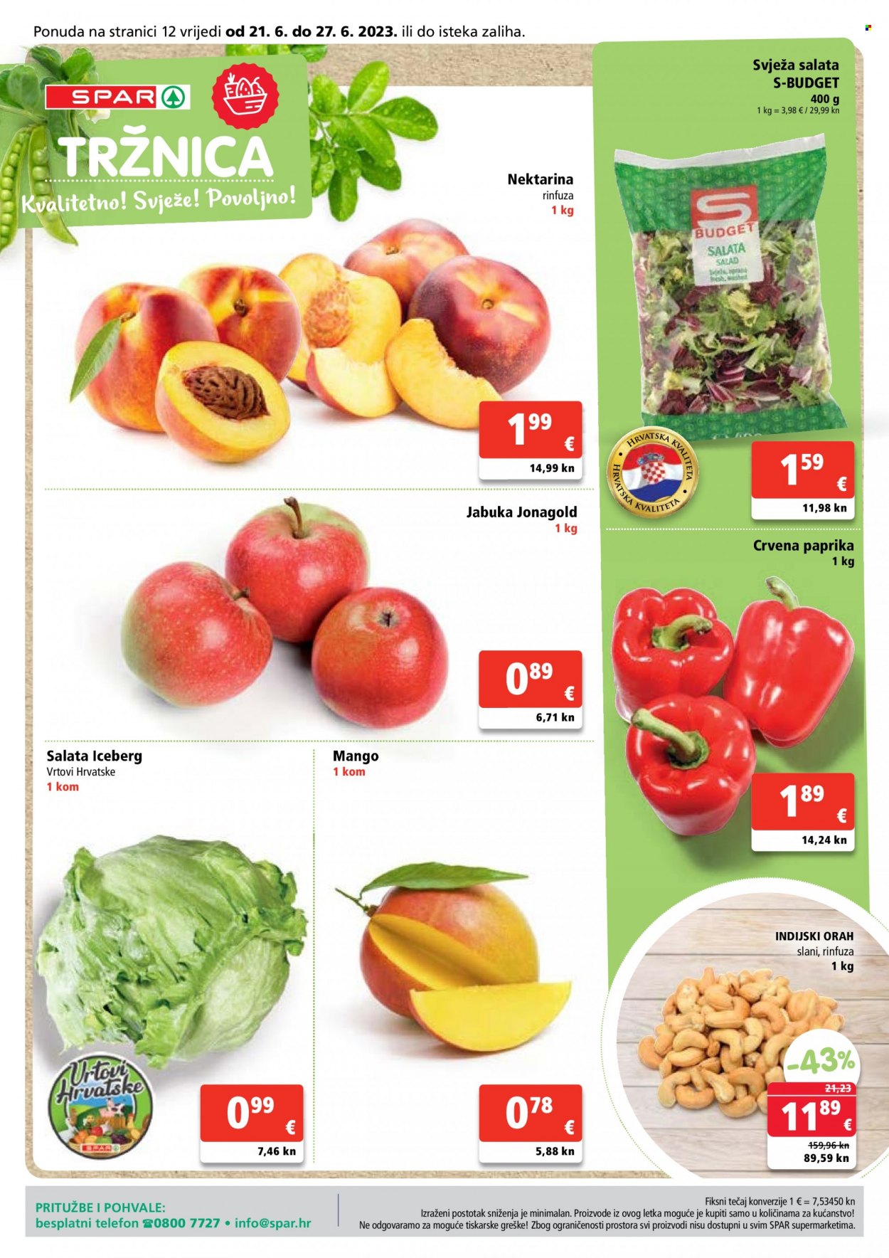 SPAR katalog - 21.06.2023. - 27.06.2023. Stranica 12