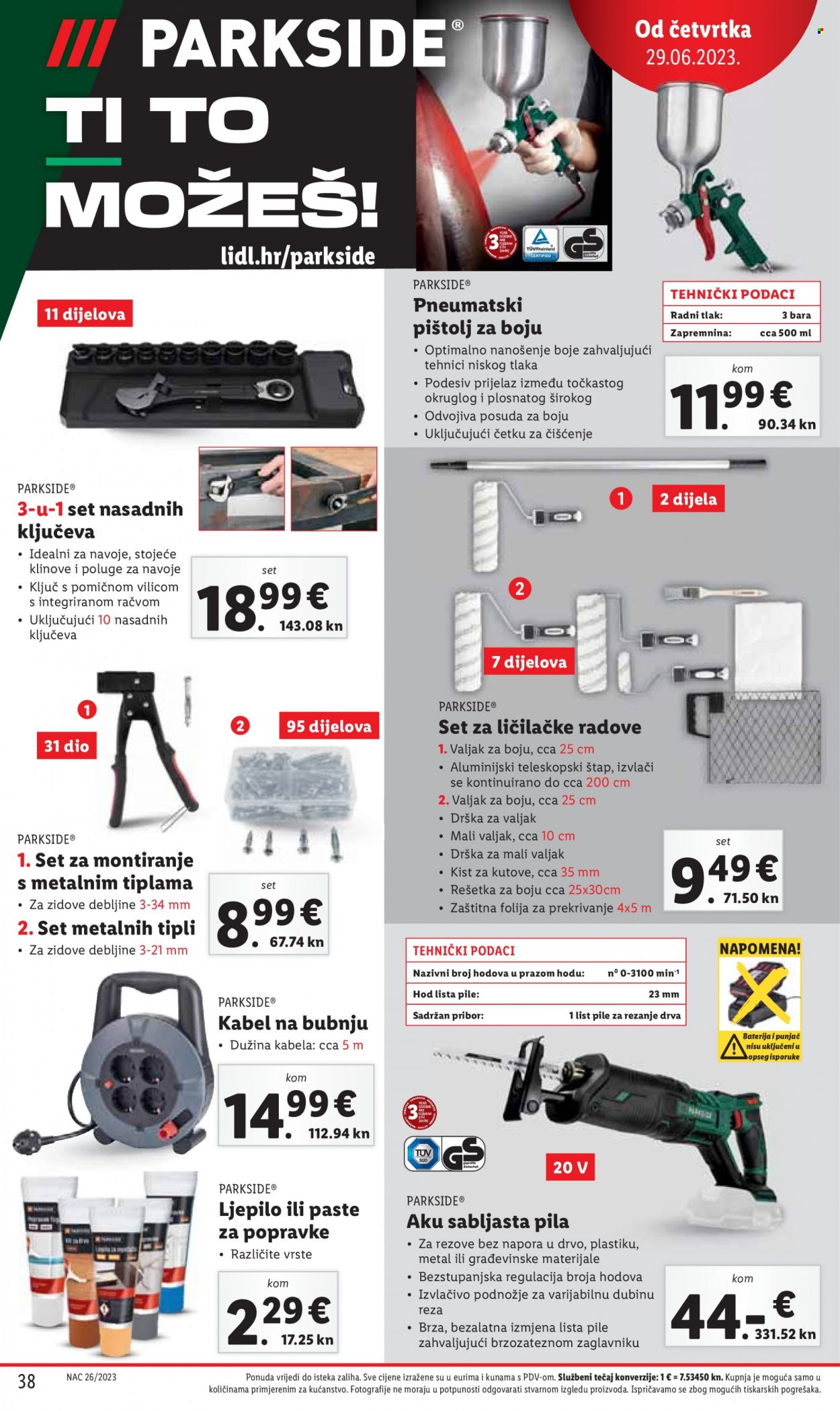 Lidl katalog - 26.06.2023. - 02.07.2023. Stranica 38