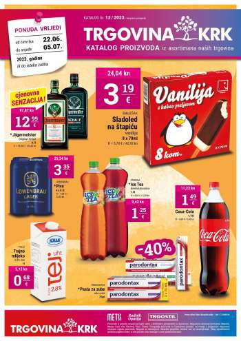 Trgovina KRK katalog - 22.06.2023. - 05.07.2023.