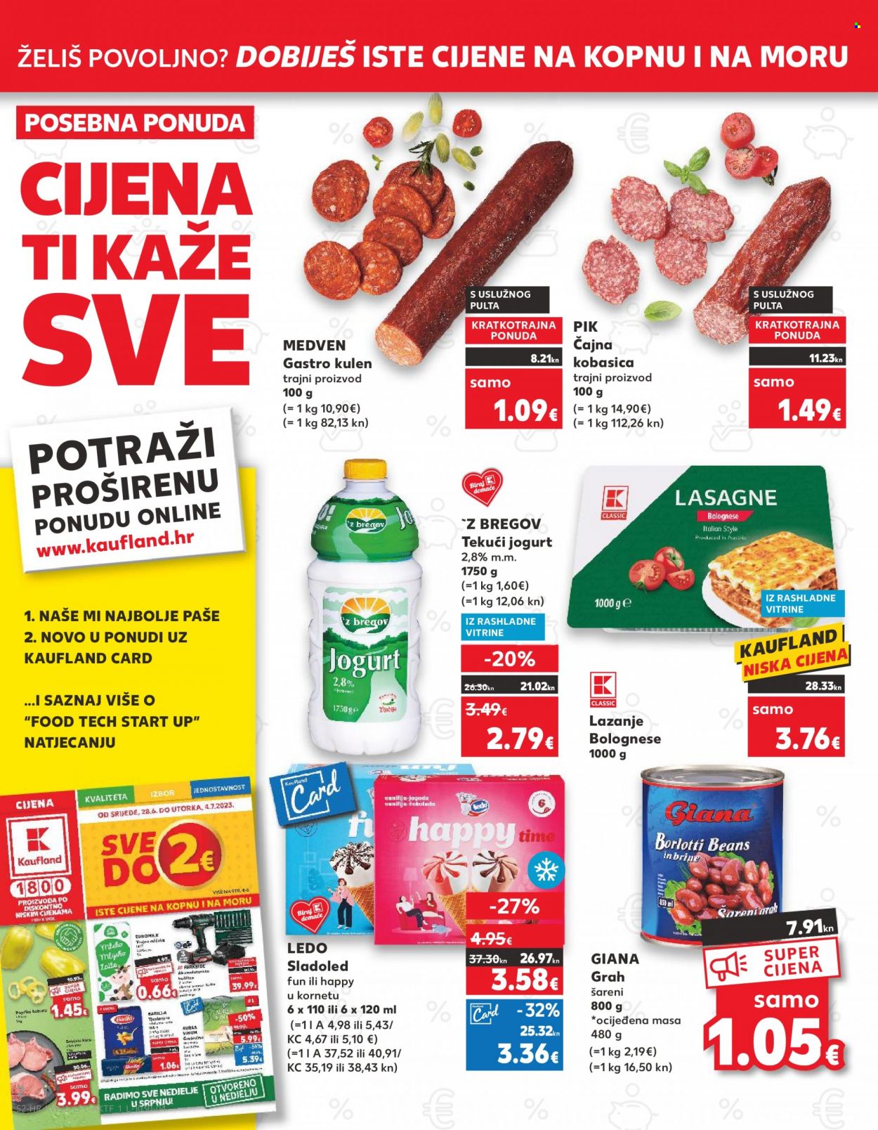 Kaufland katalog - 28.06.2023. - 04.07.2023. Stranica 2