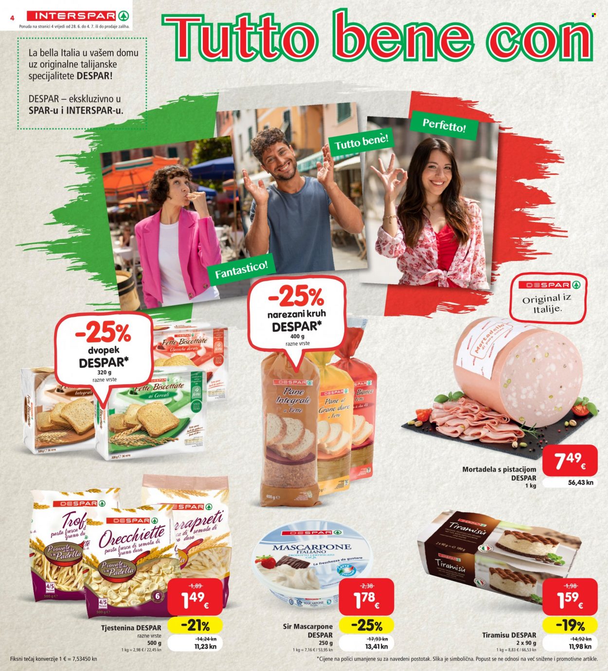 INTERSPAR katalog - 28.06.2023. - 04.07.2023. Stranica 4