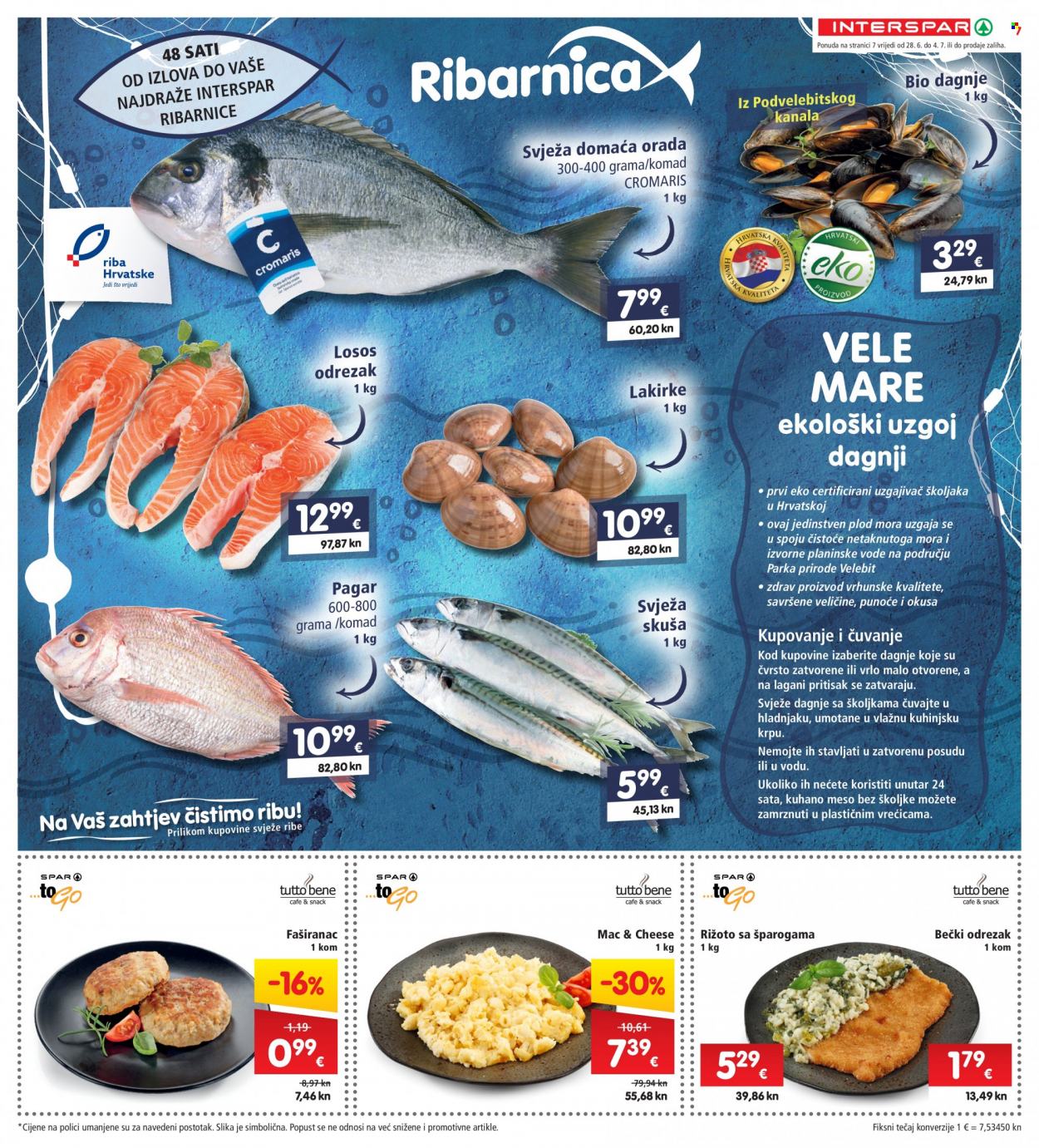 INTERSPAR katalog - 28.06.2023. - 04.07.2023. Stranica 7