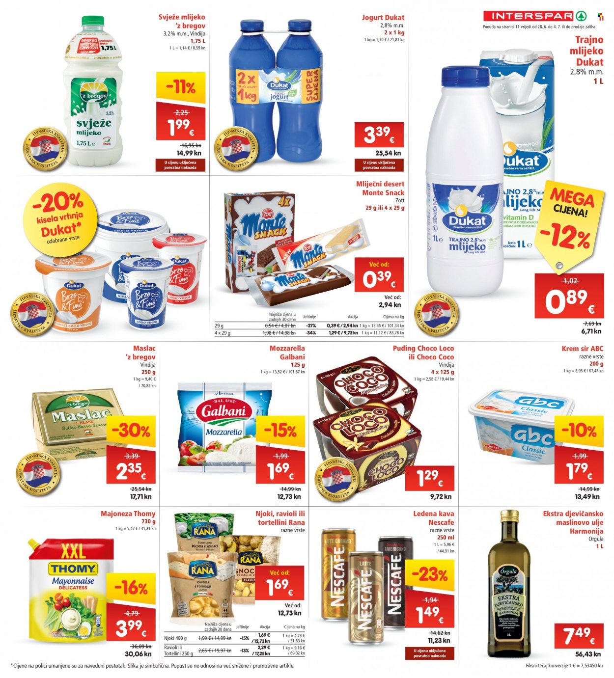 INTERSPAR katalog - 28.06.2023. - 04.07.2023. Stranica 11