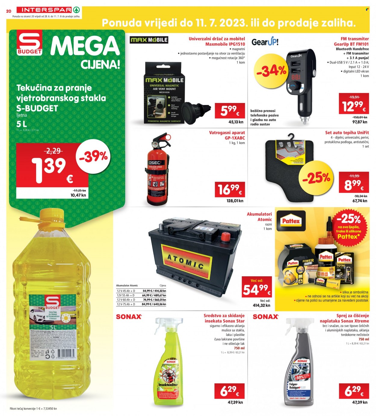 INTERSPAR katalog - 28.06.2023. - 04.07.2023. Stranica 20