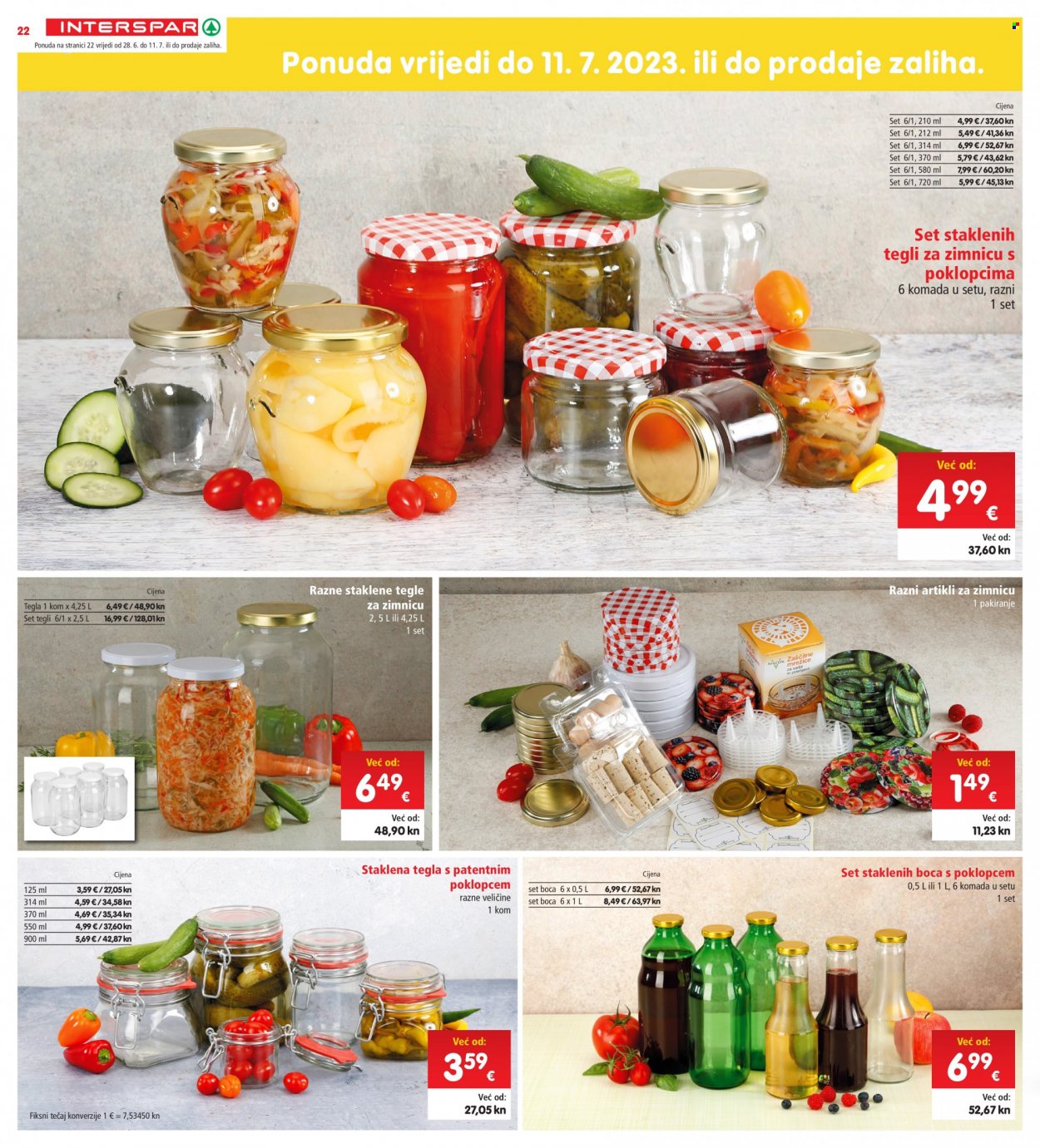INTERSPAR katalog - 28.06.2023. - 04.07.2023. Stranica 22