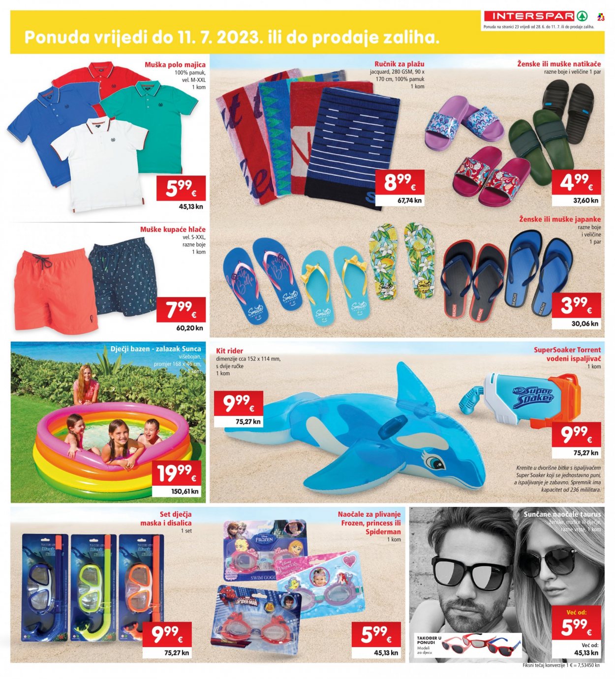 INTERSPAR katalog - 28.06.2023. - 04.07.2023. Stranica 23