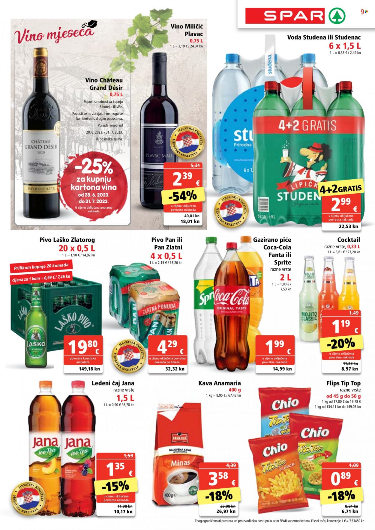 SPAR katalog - 28.06.2023. - 04.07.2023. Stranica 9
