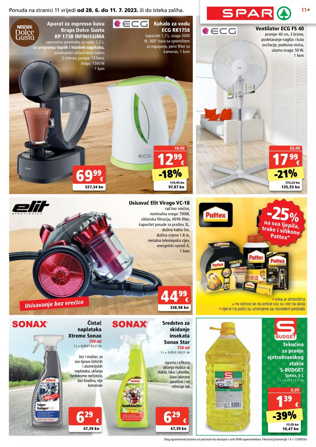 SPAR katalog - 28.06.2023. - 04.07.2023. Stranica 11