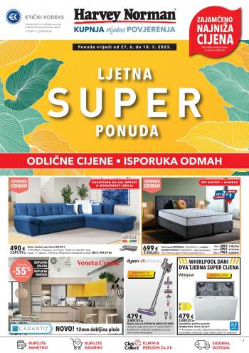 Harvey Norman katalog - 27.06.2023. - 10.07.2023.