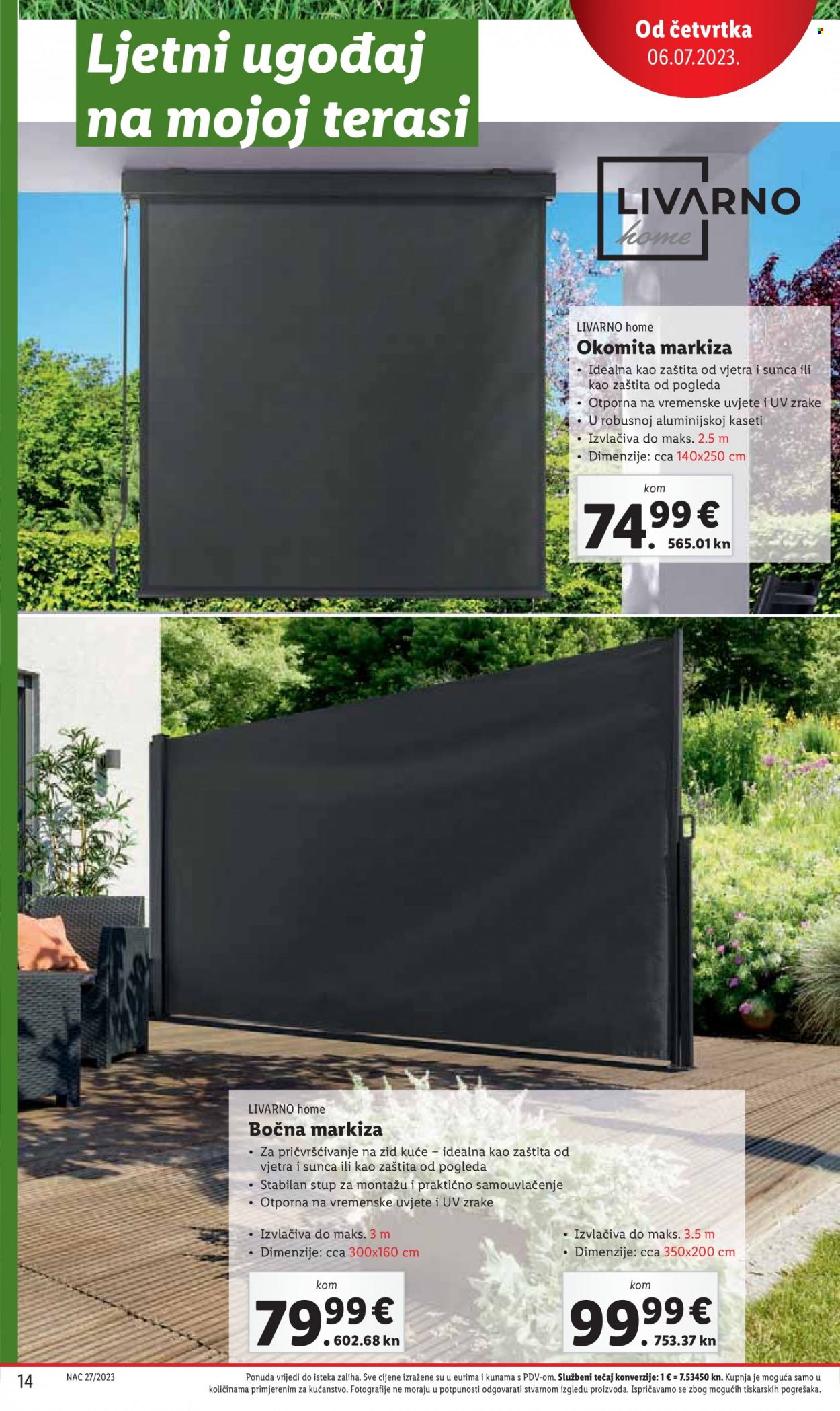 Lidl katalog - 06.07.2023. - 09.07.2023. Stranica 14
