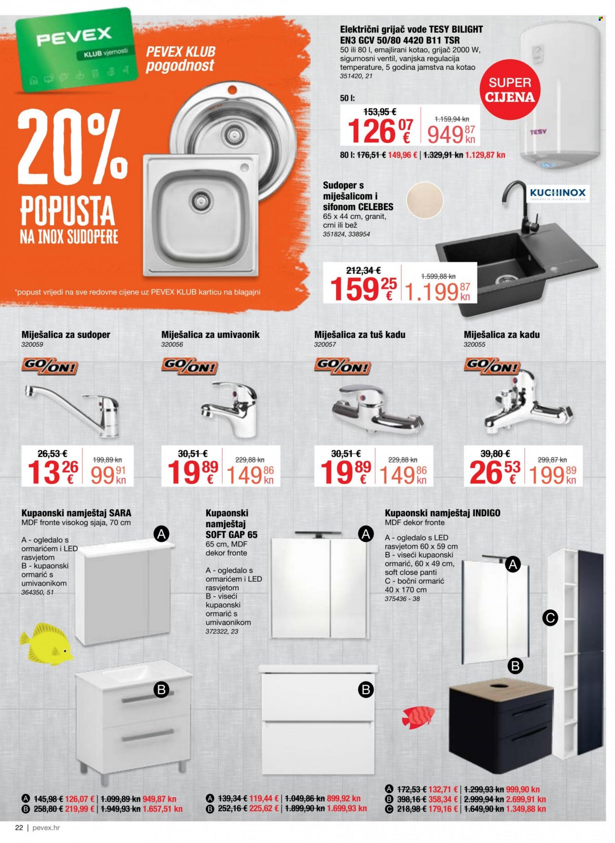 Pevex katalog - 29.06.2023. - 25.07.2023. Stranica 22