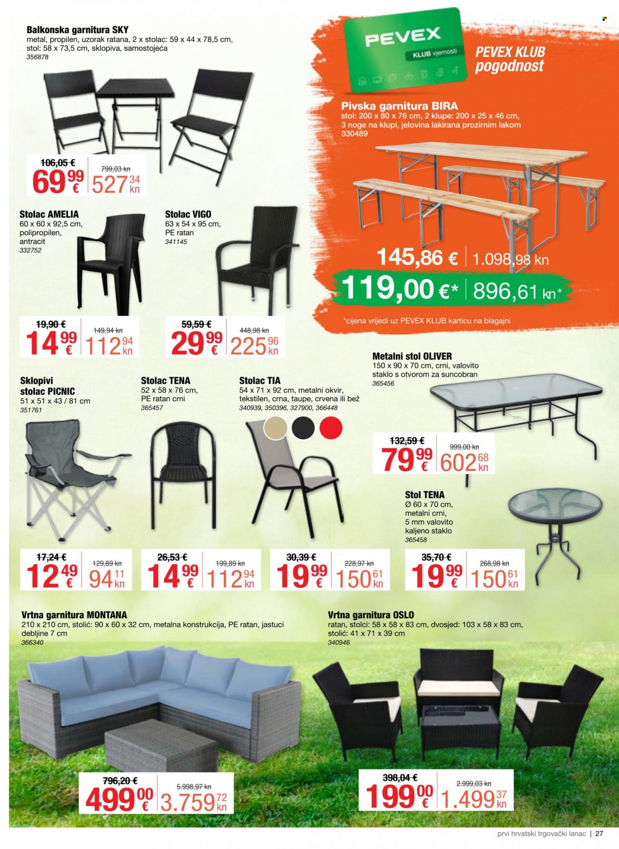 Pevex katalog - 29.06.2023. - 25.07.2023. Stranica 27