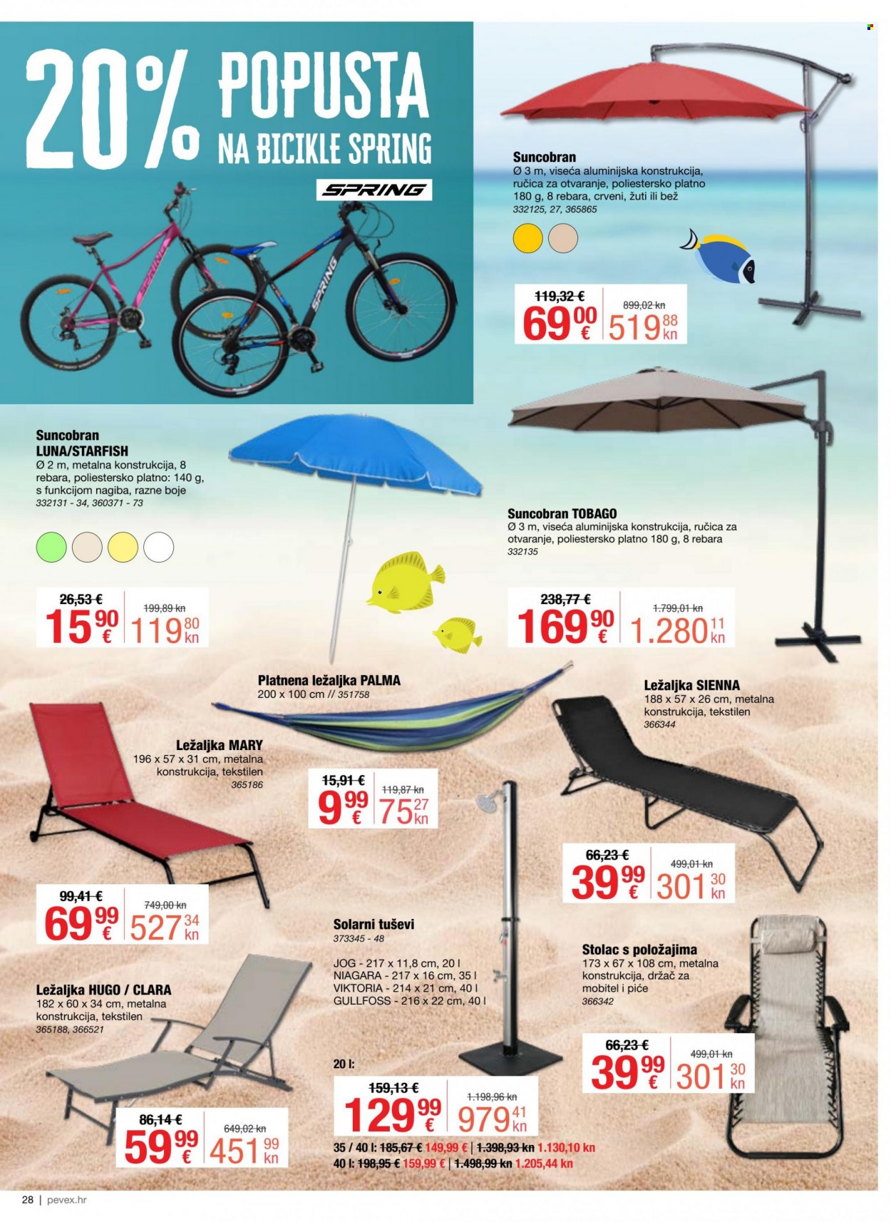 Pevex katalog - 29.06.2023. - 25.07.2023. Stranica 28