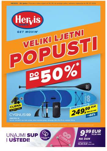 Hervis katalog - 30.06.2023. - 08.07.2023.