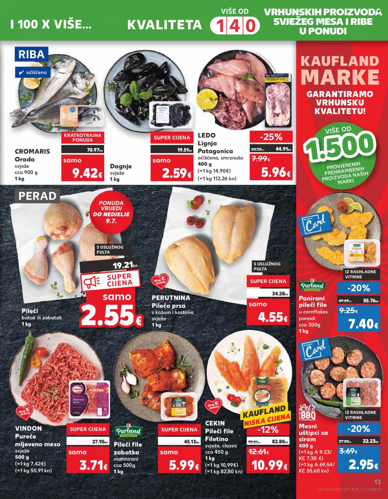 Kaufland katalog - 05.07.2023. - 11.07.2023. Stranica 13