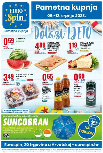 Eurospin katalog - 06.07.2023. - 12.07.2023.