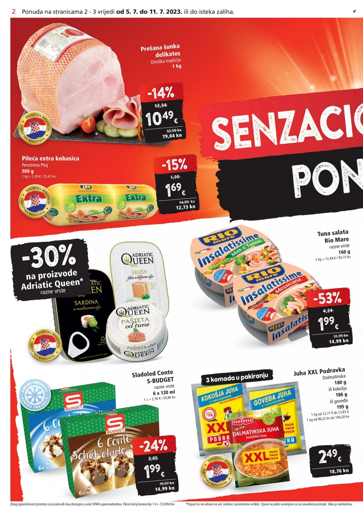 SPAR katalog - 05.07.2023. - 11.07.2023. Stranica 2
