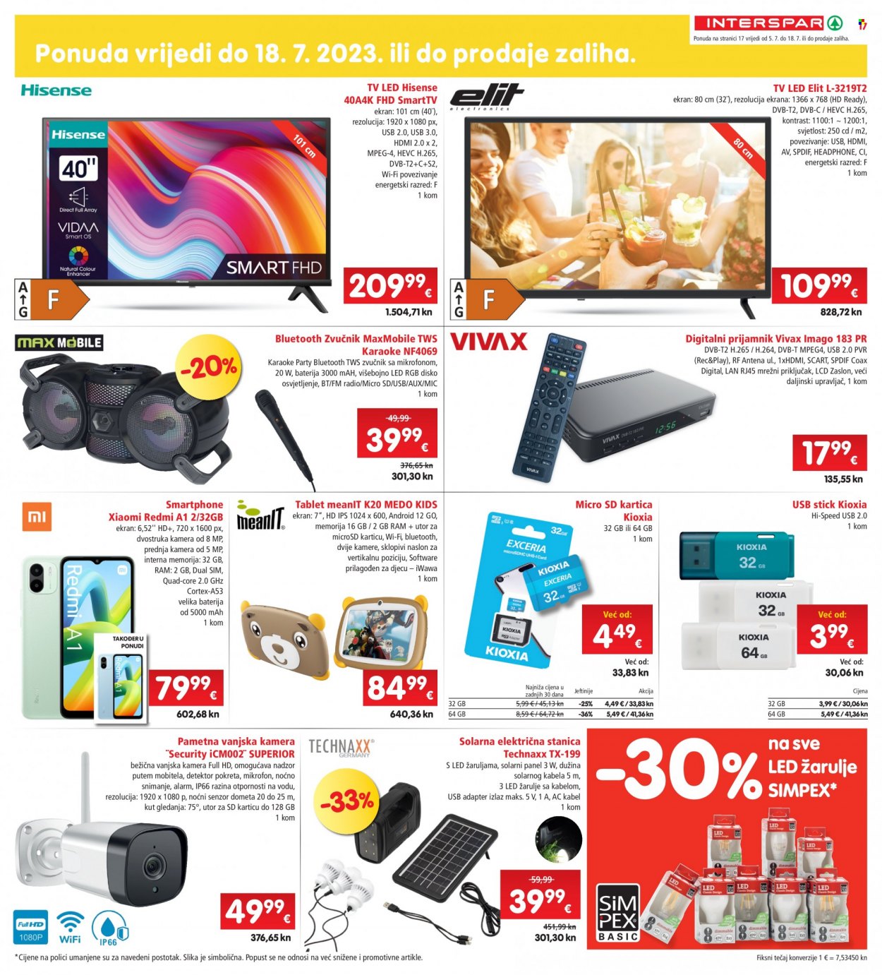 INTERSPAR katalog - 05.07.2023. - 11.07.2023. Stranica 17